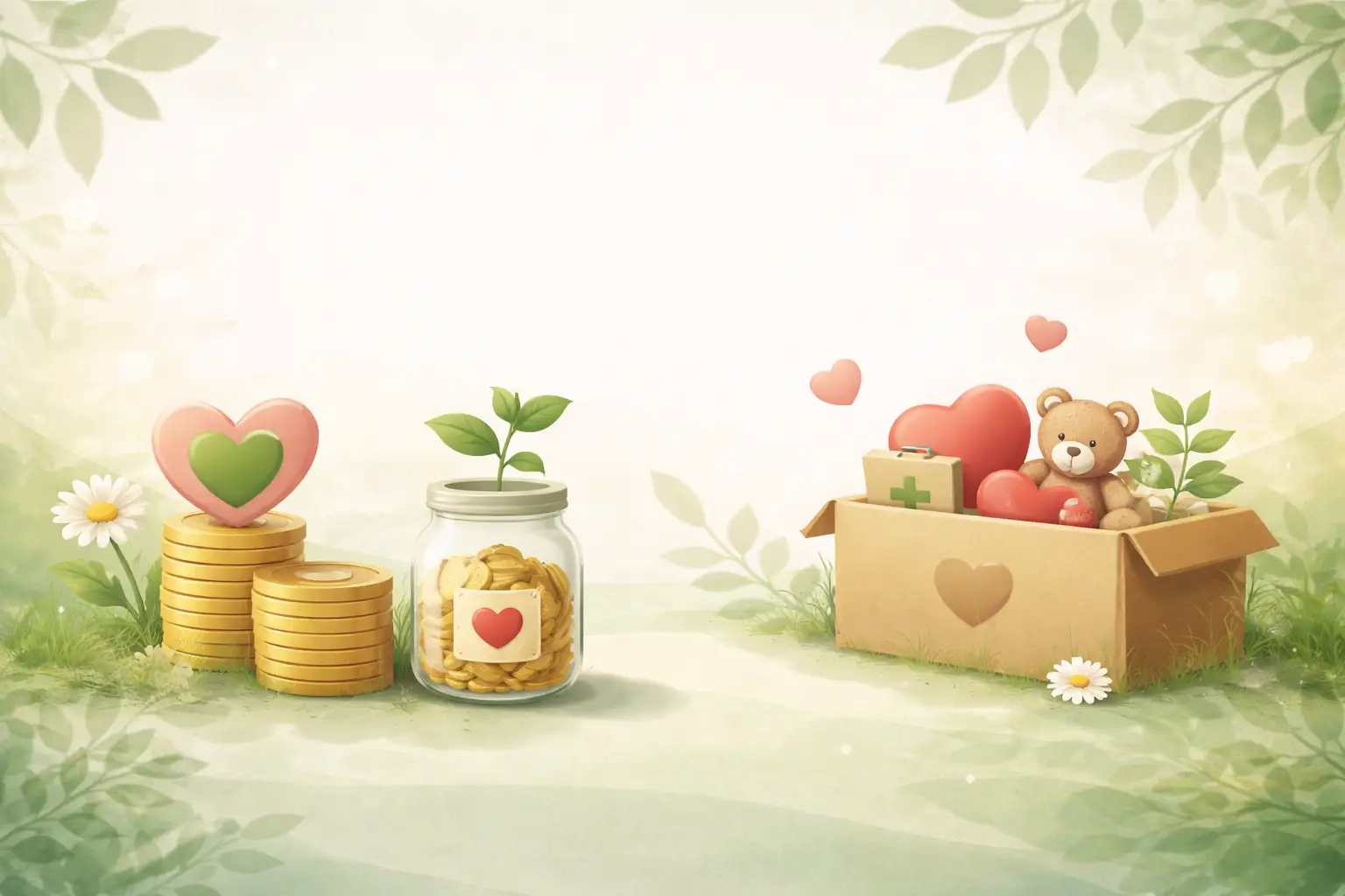 Kærlighed, donationer og velgørenhed